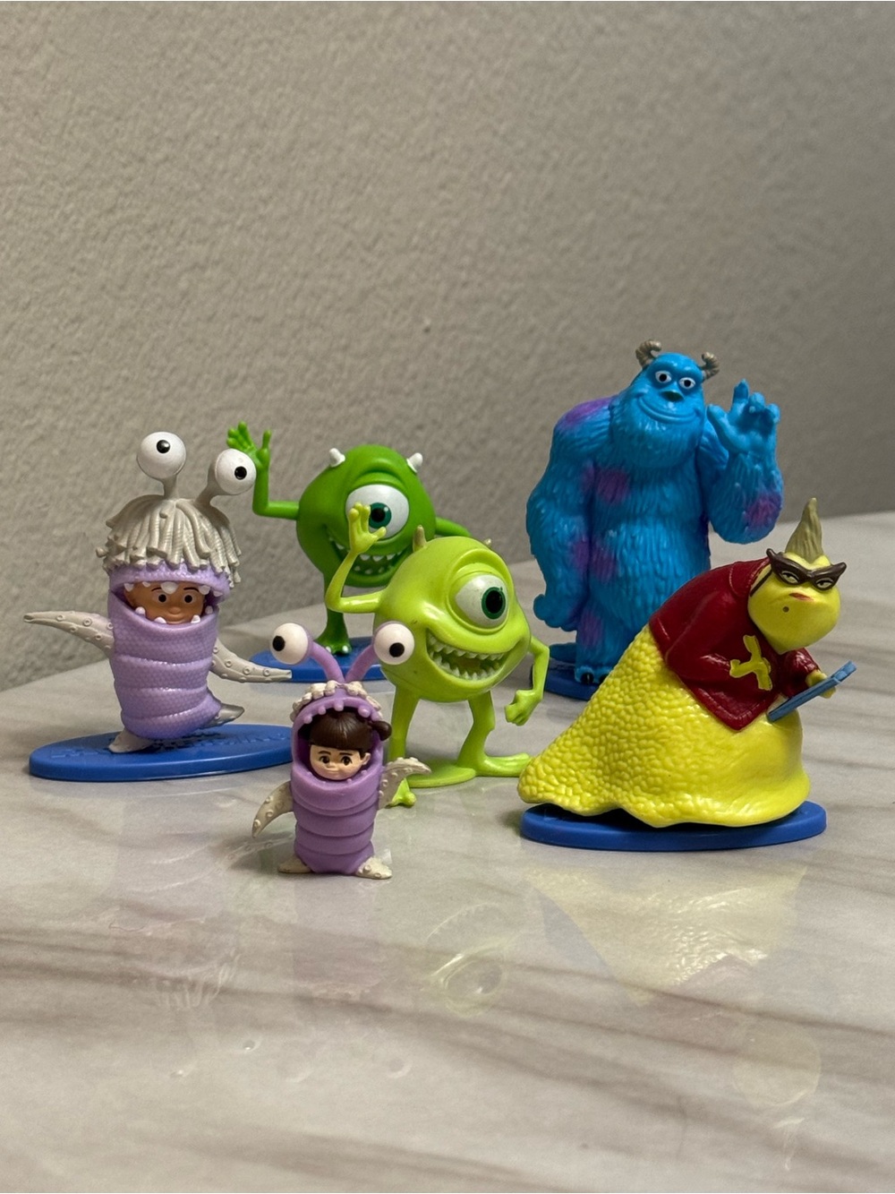 Disney Monster Inc character figurines